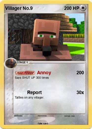 Pokemon Villager No.9