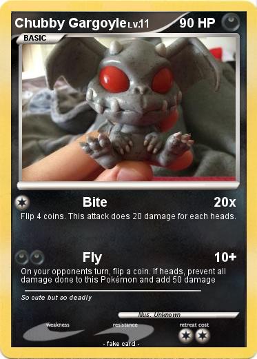 Pokemon Chubby Gargoyle