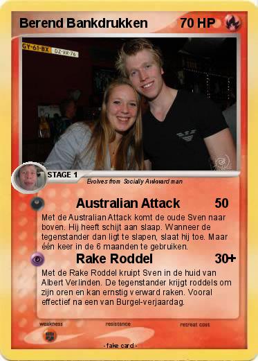 Pokemon Berend Bankdrukken