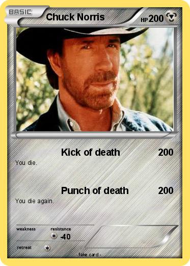 Pokemon Chuck Norris
