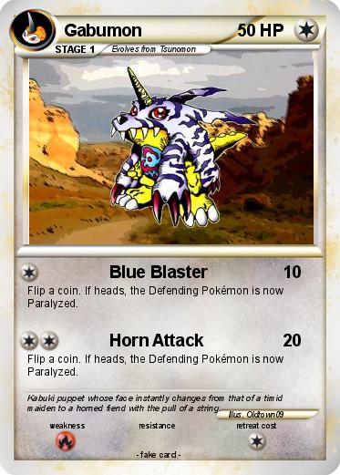 Pokemon Gabumon
