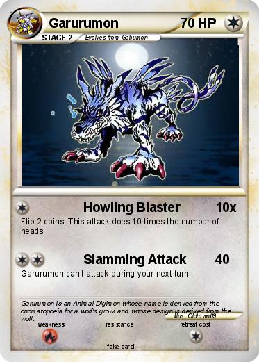 Pokemon Garurumon