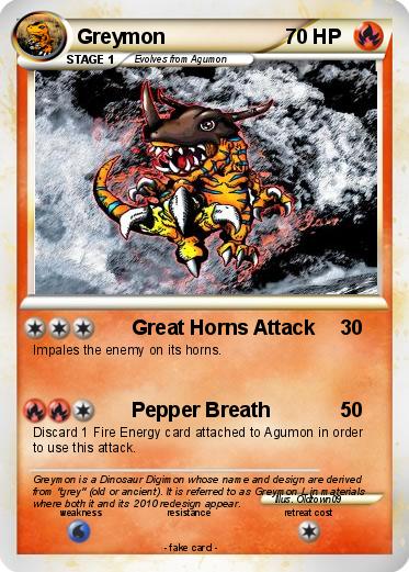Pokemon Greymon