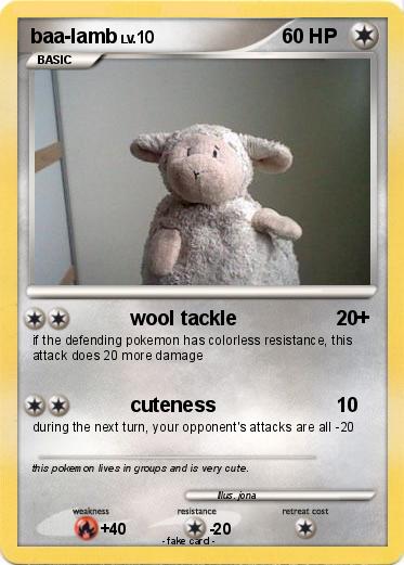 Pokemon baa-lamb