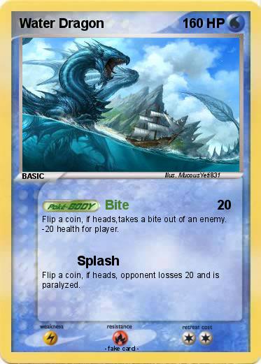 Pokemon Water Dragon