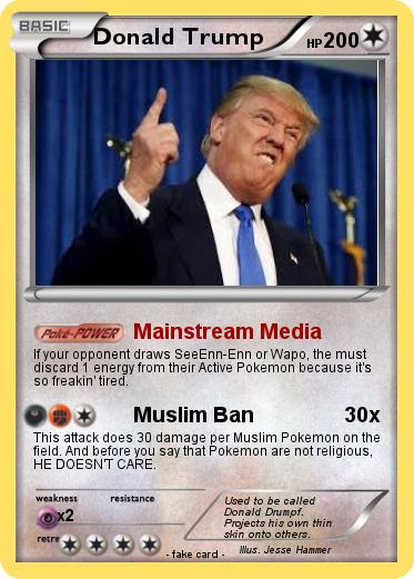 Pokemon Donald Trump