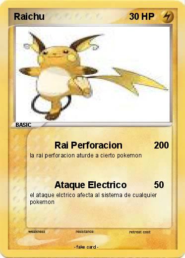 Pokemon Raichu