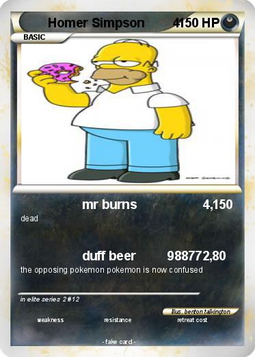 Pokemon Homer Simpson        4