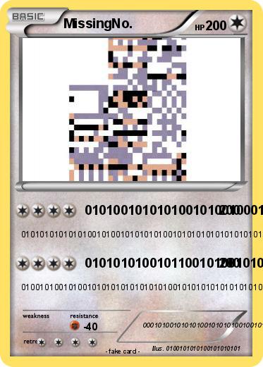 Pokemon MissingNo.