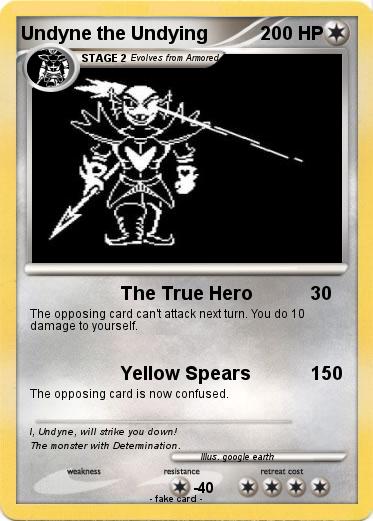 Pokemon Undyne the Undying