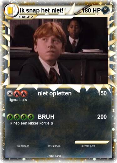 Pokemon ik snap het niet!