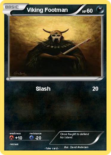 Pokemon Viking Footman