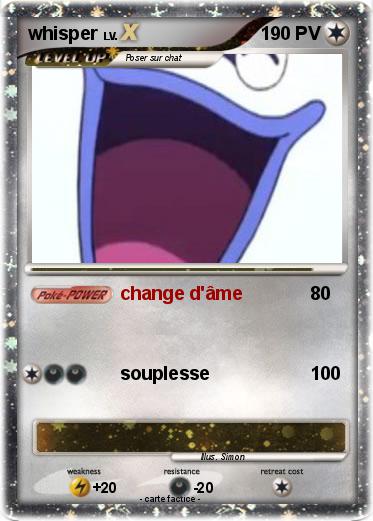 Pokemon whisper