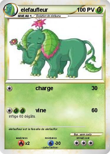 Pokemon elefaufleur