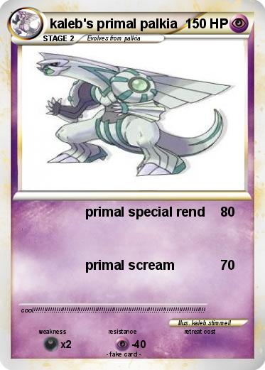 Pokemon kaleb's primal palkia