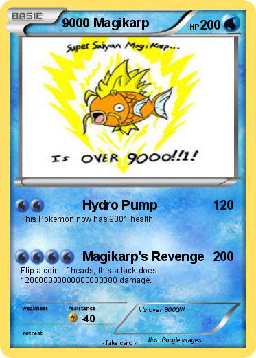 Pokemon 9000 Magikarp