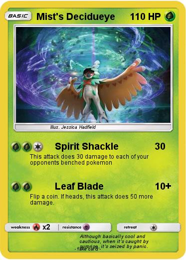 Pokemon Mist's Decidueye