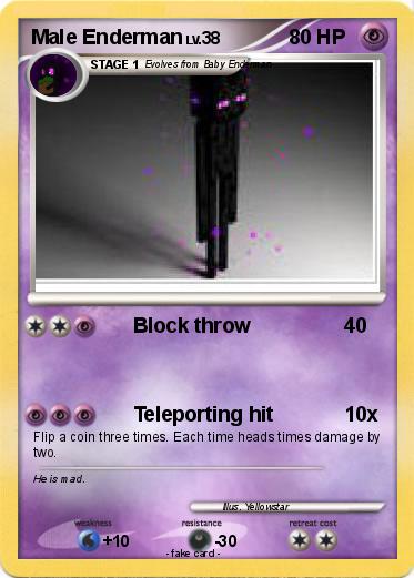 Pokemon Male Enderman