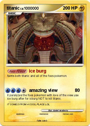 Pokemon titanic