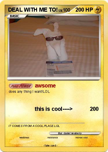 Pokemon DEAL WITH ME TO!