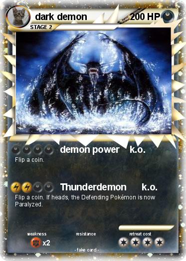 Pokemon dark demon
