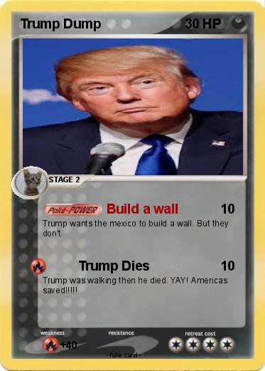 Pokemon Trump Dump