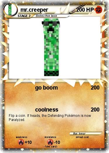 Pokemon mr.creeper
