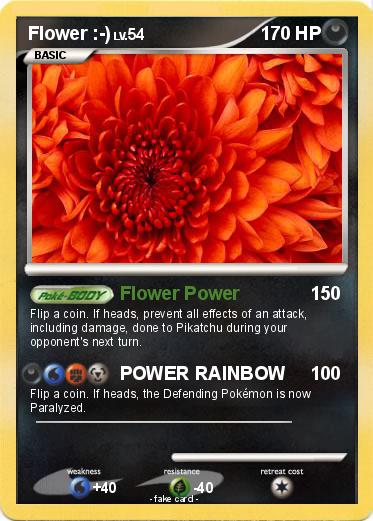 Pokemon Flower :-)