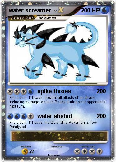 Pokemon water screamer