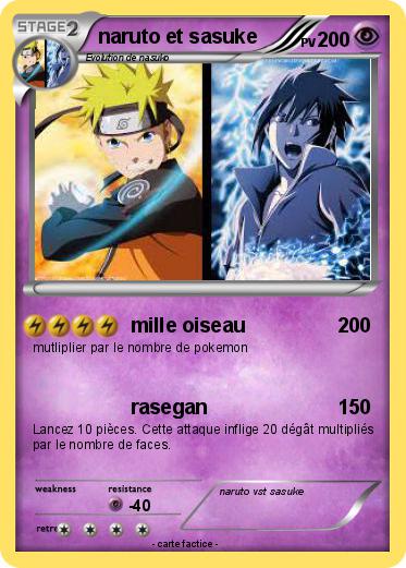 Pokemon naruto et sasuke