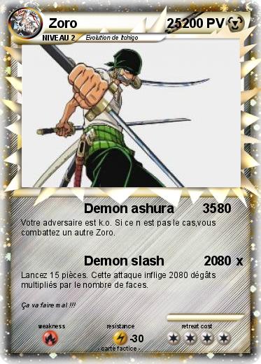 Pokemon Zoro                         25