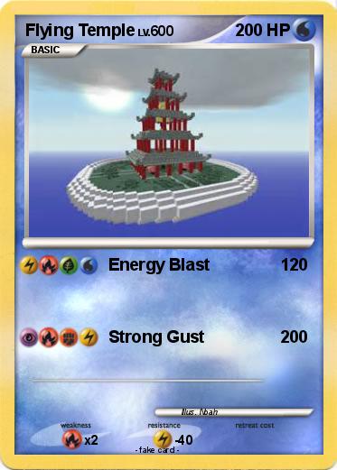 Pokemon Flying Temple