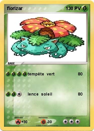Pokemon florizar
