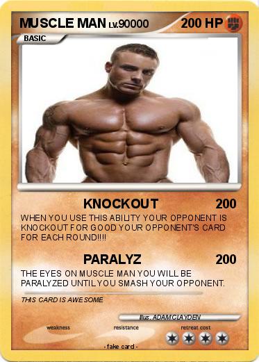 Pokemon MUSCLE MAN