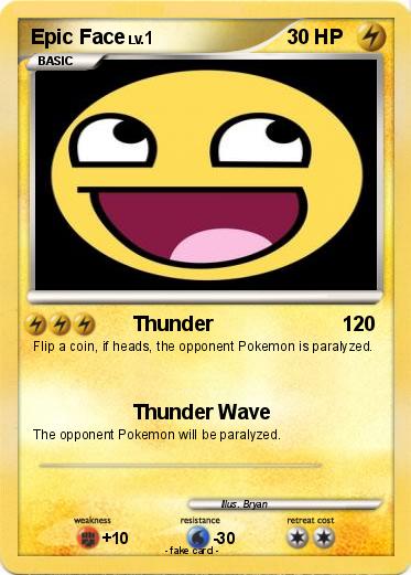 Pokemon Epic Face