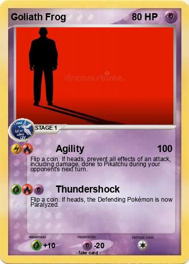 Pokemon Goliath Frog