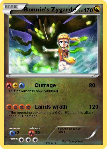 Pokemon Bonnie's Zygarde
