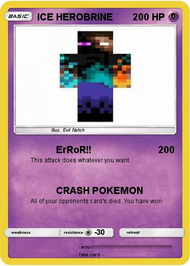 Pokemon ICE HEROBRINE