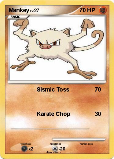 Pokemon Mankey