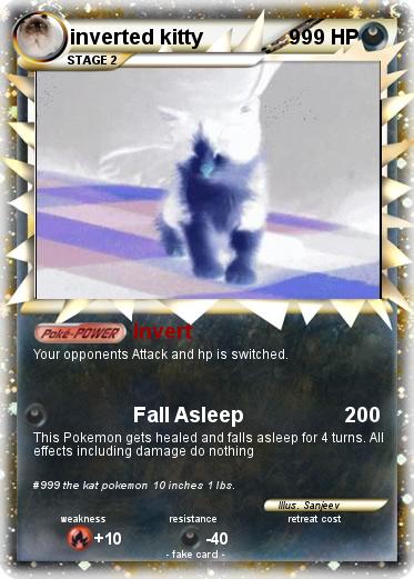 Pokemon inverted kitty