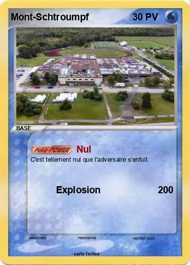 Pokemon Mont-Schtroumpf