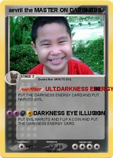 Pokemon aevril the MASTER ON DARKNESS