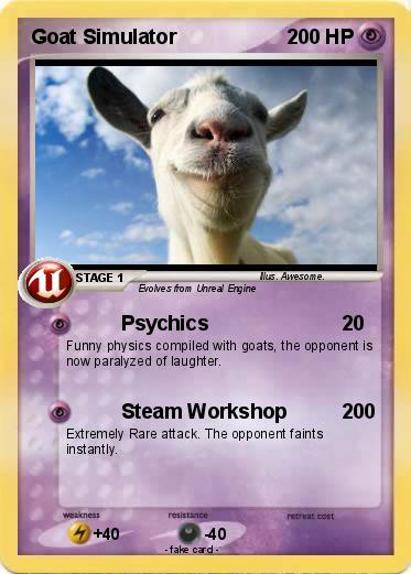 Pokemon Goat Simulator
