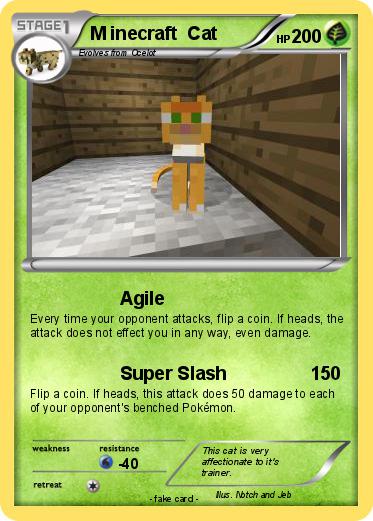 Pokemon M inecraft  Cat