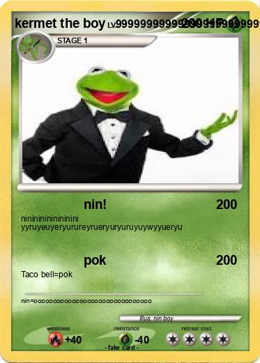 Pokemon kermet the boy