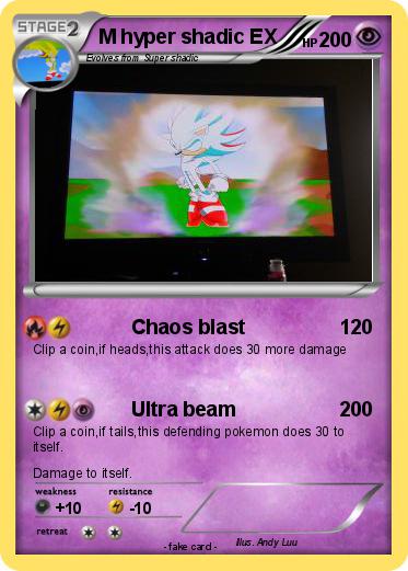 Pokemon M hyper shadic EX
