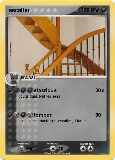 Pokemon escalier