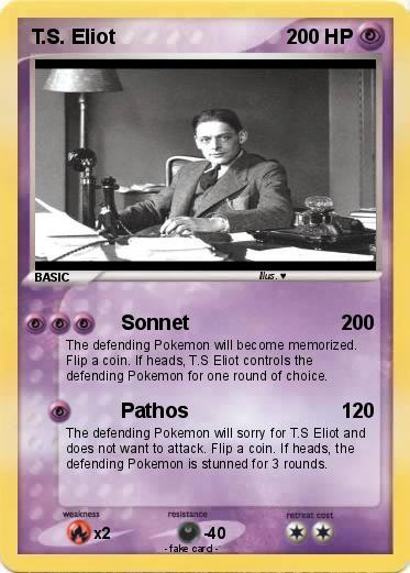 Pokemon T.S. Eliot