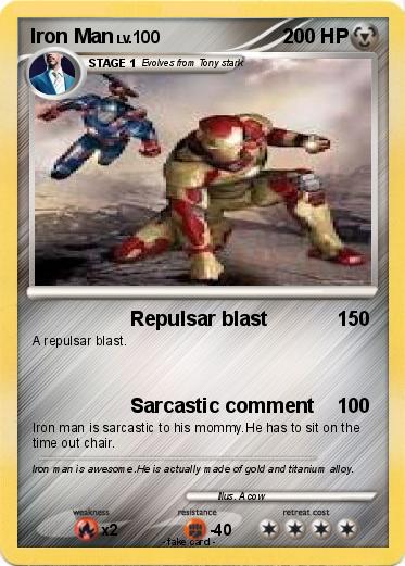Pokemon Iron Man