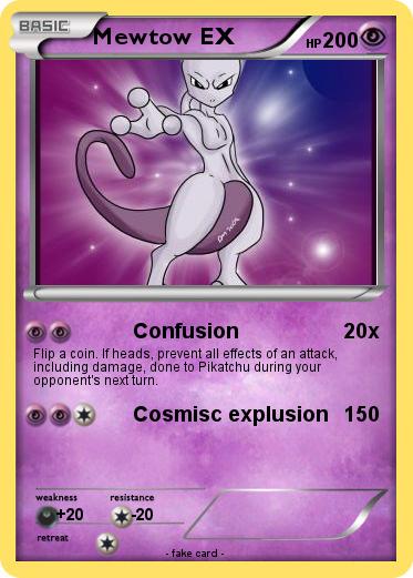 Pokemon Mewtow EX
